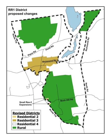 RR1 New Zoning Districts